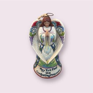 JIM SHORE Heartwood Creek May You Feel His Comforting Presence Angel *NEW*